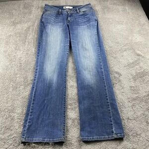 Levis 529 Curvy Boot Cut Jeans Womens 10 Blue Faded Wash Low Rise
